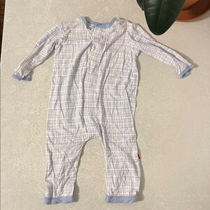 Magnetic Me Light Blue Checkered Bunnies